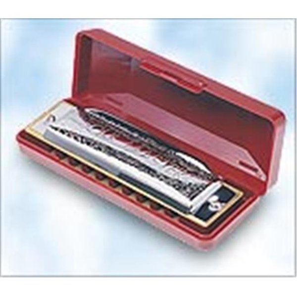 Suzuki Suzuki 1072-B-U Folkmaster Standard 10-Hole Diatonic Harmonica - B 1072-B-U